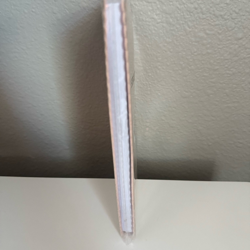 Pink Notebook with Gold Trim - Picture 3 of 3